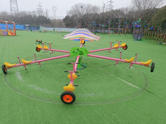 পাওয়ারহীন পার্ক বাচ্চাদের মাল্টি-ব্যক্তি Seesaw Rides বহিরঙ্গন খেলার মাঠ সরঞ্জাম